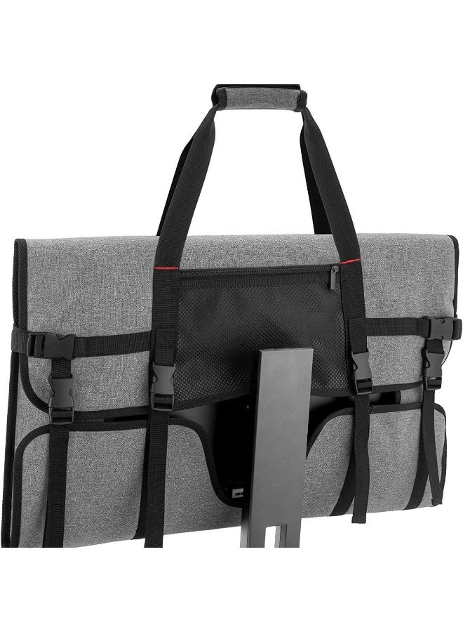 NANAO Monitor Carry Bag Compatible with iMac 27 Inch LCD Screens Padded 27 Inch Monitor Travel Bag Portable Desktop Computer Protective Case (Grey) - Image 1